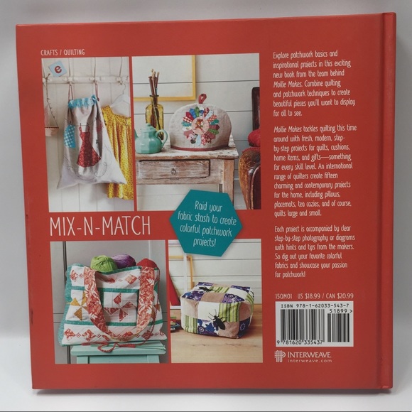 Mollie Makes Patchwork & Quilted Projects Book - Picture 3 of 6